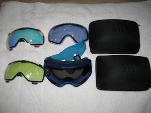 VON ZIPPER VZ FEENOM GOGGLES.,PAKET .....123,,,,,1 GOGGLE 2 CARRYING 3 LENS - Bild 1 von 10