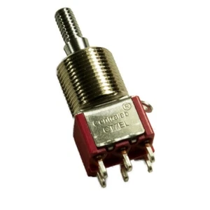 CENTRALAB MINI TOGGLE SWITCH PICKUP 3 WAY ON-ON-ON FOR GIBSON FENDER STARCASTER - Picture 1 of 2