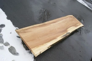 Rotbuche 5204 Brett Bohle Massivholz Rustikal 4x57/63x250 cm - Bild 1 von 12