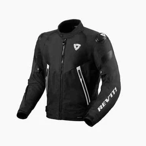GIACCA MOTO UOMO INVERNALE REV'IT! CONTROL H2O NERO BIANCO TAGLIA XXL (2XL) - Foto 1 di 2
