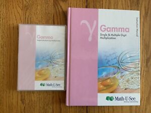 Math U See Gamma Instruction Manual and DVD
