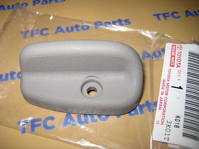 Asiento de pasajero Toyota Tacoma manija reclinable lateral derecha OEM gris claro Foto 1 de 3