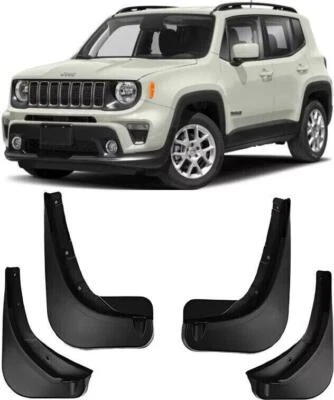 Guardabarros guardabarros delanteros y traseros para Jeep Renegade 2015-2024 4 piezas Foto 1 de 4