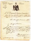 VV860-UMBRIA-IMPERO FRANCESE LETTERA DA SPOLETO 1811