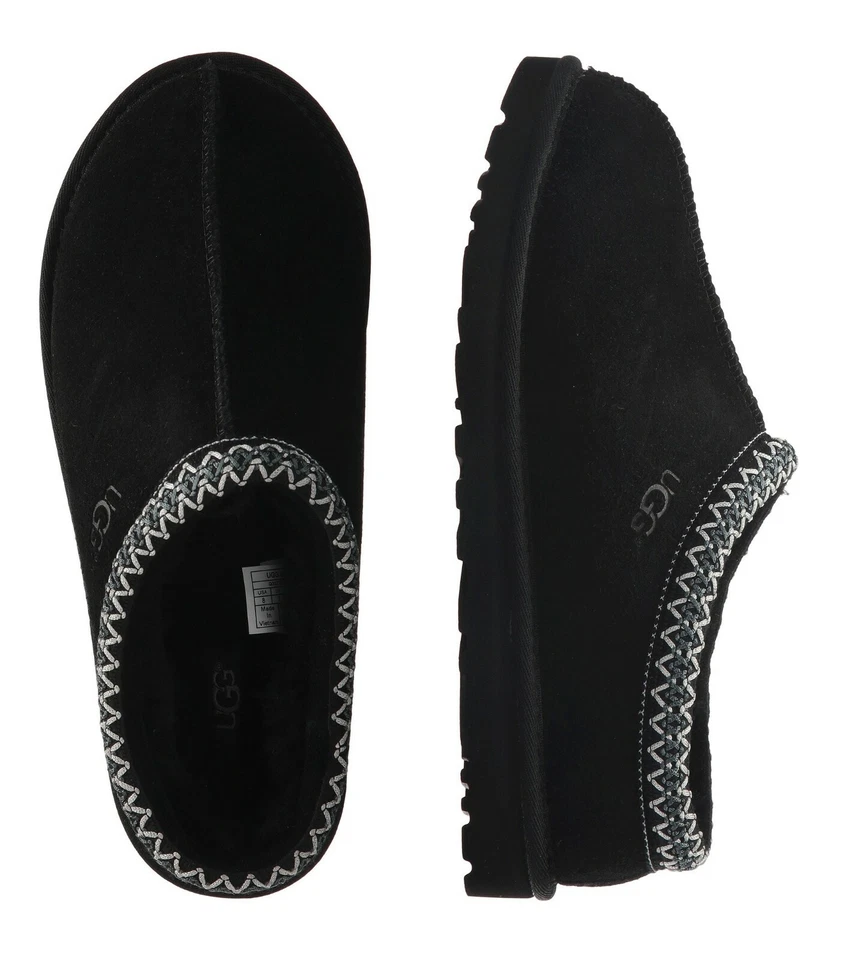 Nuevo en Caja Para hombres 100% Genuino UGG Tasman II Zapatillas Informales Zapatos Negros Unisex Foto 1 de 3