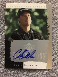 2003 Upper Deck Golf CHRIS DIMARCO The Signature Exhibit Autograph - Bild 1 von 3