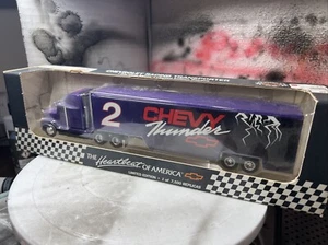 ERTL 1/64TH SCALE CHEVROLET RACING TRANSPORTER "THE HEARTBEAT OF AMERICA!!! #2 - Picture 1 of 5