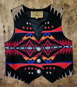 Pendleton Southwest Spirit Blanket Vest Wool Tribal Aztec Native Western Mens M - Picture 1 of 14