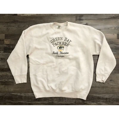 Vintage Green Bay Packers North Davidson Champs 2002 Sweatshirt XL Mens - Image 1 of 4