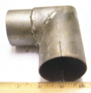 Metal Tubing Elbow - P/N: 2560017 (NOS)  - Picture 1 of 4