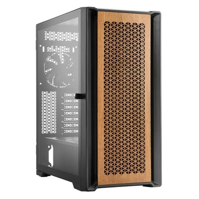 SQ-Tower 08W | Gehäuse ohne Netzteil | *NEUWARE* | Midi-Tower - Schwarz - Bild 1 von 4