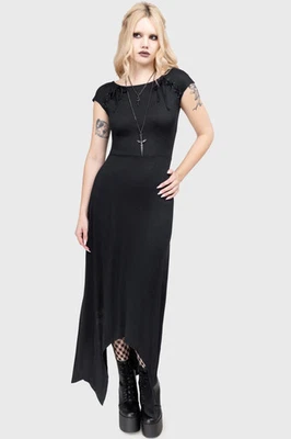 KILLSTAR Nightwane Dress In Black - Image 1 of 4