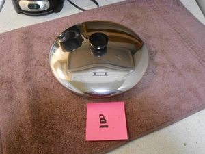 REVERE WARE 9" (9 3/8") LID (lid only) Stainless (fits 4 1/4, 6 & 8 qt. pots)-B - Picture 1 of 2