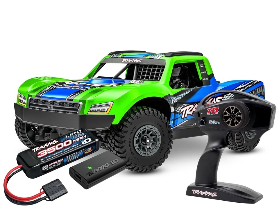 Traxxas Mini Slash BL-2S Brushless grün TRX108164-1-GRN  - Bild 1 von 4