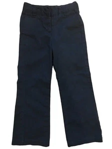 Girl's Size 4 Slim Pants Navy Blue Izod - Picture 1 of 3
