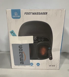 COMFIER Foot Massager with Heat Compression Shiatsu Feet Machine, Heated CF53-10 - Picture 1 of 2