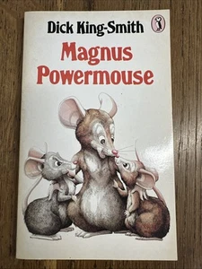 Magnus Powermouse by Dick King-Smith 1984 UK Puffin PB 1st - Vintage VGC - Picture 1 of 8