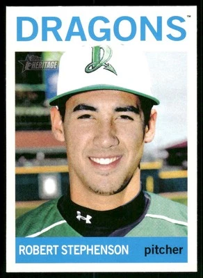 Robert Stephenson 2013 Topps Heritage Minor League  Dragons #58 NM or Better - Image 1 of 2