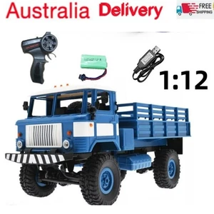 WPL B24 Azul RC Camión CONJUNTO 4x4 1/12 Off-road Crawler RC Coche Montaje Juguete Regalo - Imagen 1 de 5