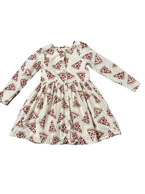 Pink Chicken New York 10 años, vestido abotonado pizza Foto 1 de 3