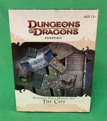 Dungeons & Dragons Essentials Dungeon Tiles Master Set The City Complete 2010 Foto 1 de 4