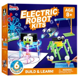6 in 1 Elektrische Roboter Kits, Machen Sie Ihr eigenes Stiel Spielzeug für Alter 8-13, Stiel Aktiv... - Bild 1 von 8