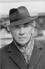 British actor Frank Finlay wearing a trilby, and a paisley patterne - Old Photo