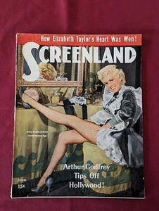 ScreenLand Magazine June 1950 Betty Gable Movie Stars Hollywood - Picture 1 of 3