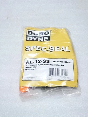 Duro Dyne AL-12SS 8301 1/2 英寸方形,不锈钢,规格密封阻尼器调节器套件 — 第 1/4 张图片