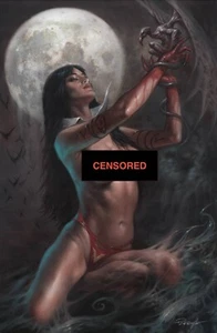🩸 VAMPIRELLA (2025) #1 CVR I PARRILLO BLACK BAG RISQUE VARIANT *3/26/25 PRESALE - Picture 1 of 4