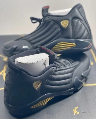 NUEVO TALLA 11.5 HOMBRE -AIR JORDAN 14 RETRO "PACK MOMENTOS DEFINITORIOS ÚLTIMO TIRO" (2017) Foto 1 de 4