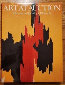 Art at Auction The Year at Sotheby's 1984-85 HC Book Illustrated w/DJ - Picture 1 of 4