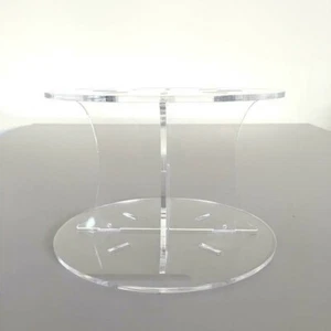 Plain Design Round Cake Pillars / Cake Separators - Many Colours Available - Picture 1 of 10