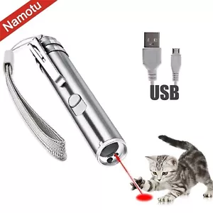 Puntero para Gato USB Recargable Gato Perro Juguete Interactivo para Entrenamiento de Mascotas Ejercicio - Imagen 1 de 9