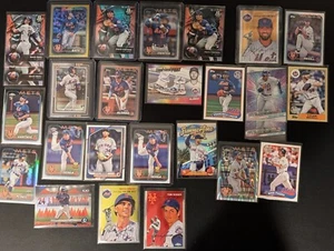 New York Mets Card Lot (26) - Alonso, Marte, Vientos, Baty, Lindor, Senga, RCs - Picture 1 of 4