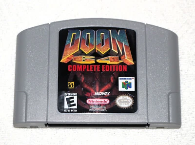 *Doom 64 Complete Edition* English Game For N64 NTSC-U/C US Canada - Image 1 of 3