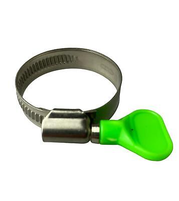 ThumbScrew  Wing Hose Pipe Clip Jubilee Clamp- W4 Stainless Steel & W1 • 2.61£