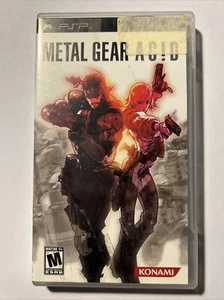 Metal Gear Acid (Sony PSP PlayStation Portable) Complete CIB - US VERSION - Picture 1 of 5