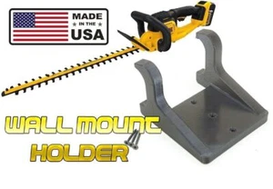 Heavy Duty Wall Mount Holder Storage Bracket for DeWalt DCHT820B Hedge Trimmer - Picture 1 of 9