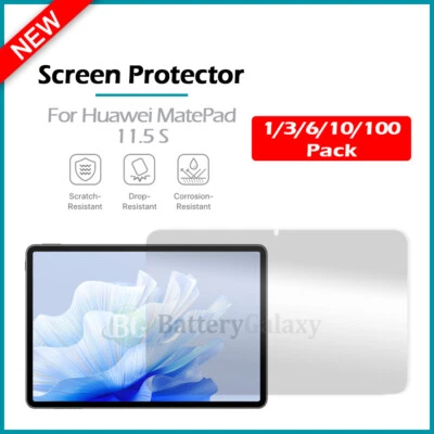 1-100 Lot LCD Ultra Clear HD Screen Shield Protector for Huawei MatePad 11.5 S - Image 1 of 4