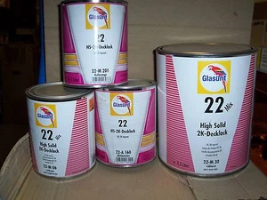 Glasurit 22 Line 22-M43 1 Liter HS Einfarbtöner BASF Mischtöner - Bild 1 von 1