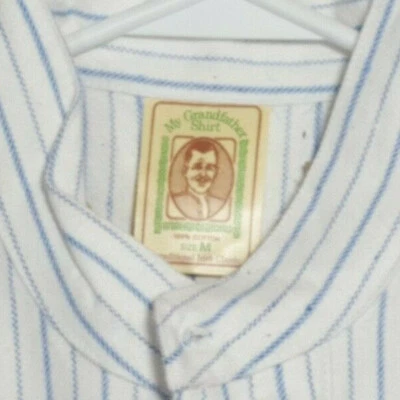 Camisa De Colección Lee Valley Irlanda Abuelo Abuelo Sin Cuello Para Hombres M Nueva  Foto 1 de 4