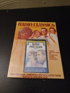 Burns and Allen:Vol.2 [Cassette,1994,GAA Corp.] Collectible w/Ronald Reagan! NEW - Picture 1 of 2