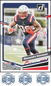 2023 Donruss Rhamondre Stevenson New England Patriots #209 - Picture 1 of 2