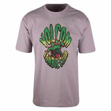 Volcom Men's Lavender Zombie Club S/S T-Shirt (S52) - Size M