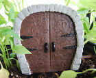 Elf Hobbit Dragon Tooth Fairy Miniature Double Door - Dollhouse Garden US Seller