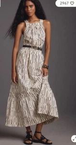 NWT Anthropologie Maxi Dress The Somerset Poplin Halter Edition Plus Size 3X!! - Picture 1 of 7