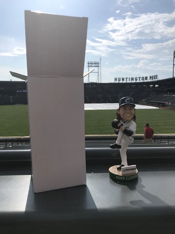 Mike Clevinger Columbus Clippers 2019 SGA Bobblehead Bobble Head Cover