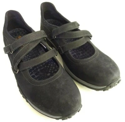 Timberland 49316 Mujer Talla 10M Negro Entrecruzado Mary Jane Zapatos Planos Informales Foto 1 de 4