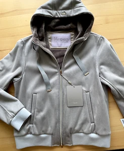 Herno Kunstfelljacke Bomber Soft Jacke NEU Beige-Grau - Bild 1 von 9